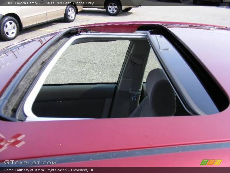 Salsa Red Pearl / Stone Gray 2006 Toyota Camry LE