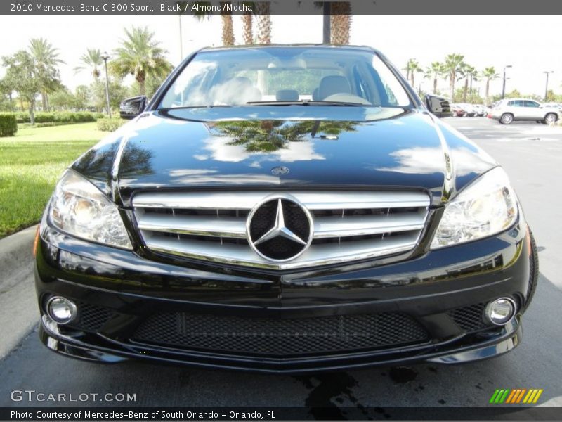 Black / Almond/Mocha 2010 Mercedes-Benz C 300 Sport