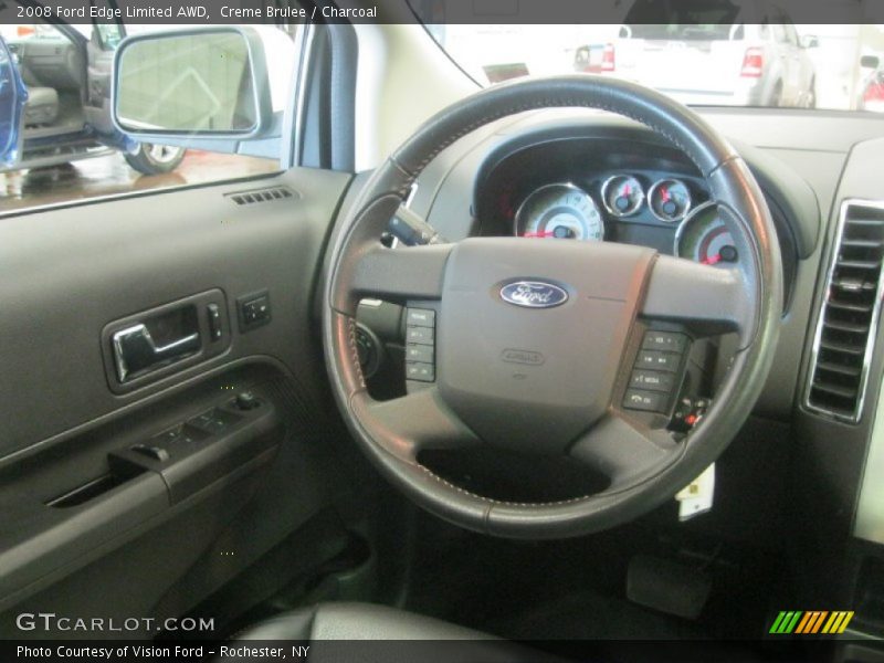 Creme Brulee / Charcoal 2008 Ford Edge Limited AWD