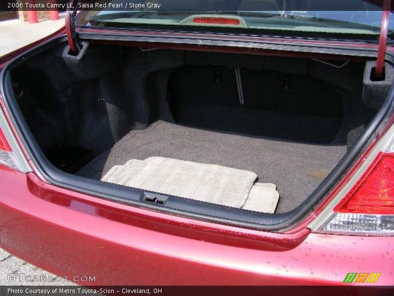 Salsa Red Pearl / Stone Gray 2006 Toyota Camry LE