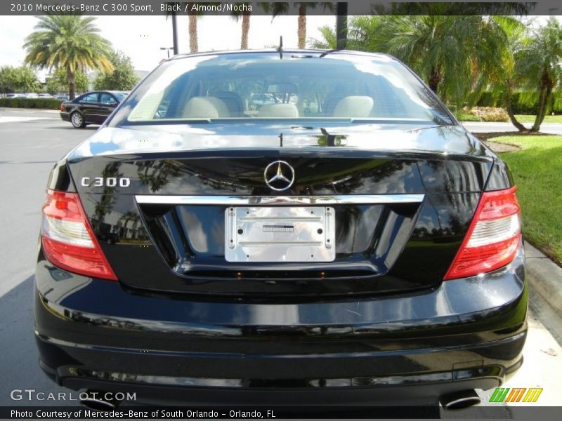 Black / Almond/Mocha 2010 Mercedes-Benz C 300 Sport