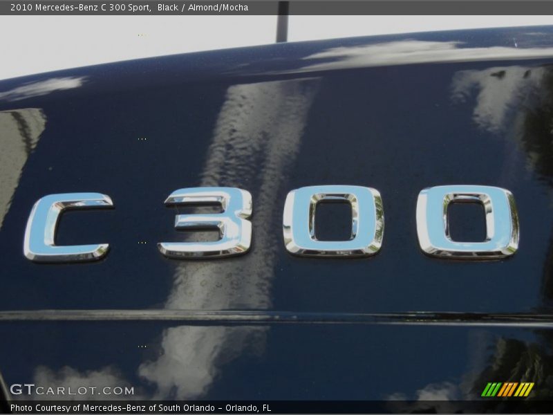 Black / Almond/Mocha 2010 Mercedes-Benz C 300 Sport