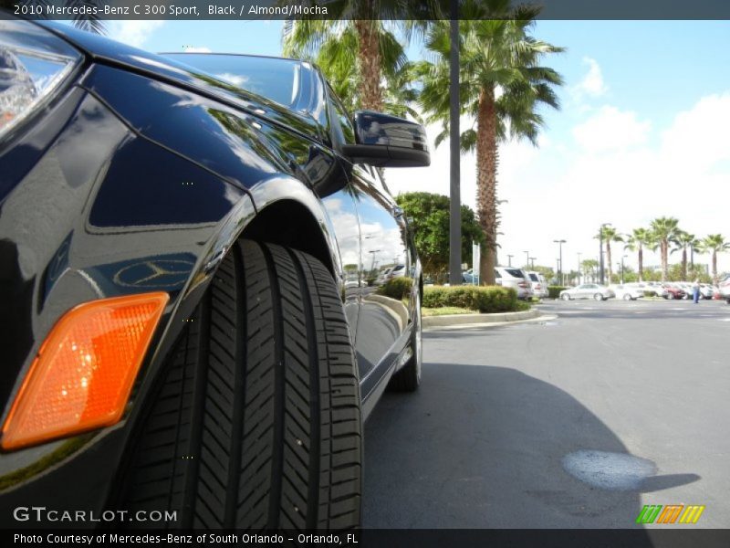 Black / Almond/Mocha 2010 Mercedes-Benz C 300 Sport