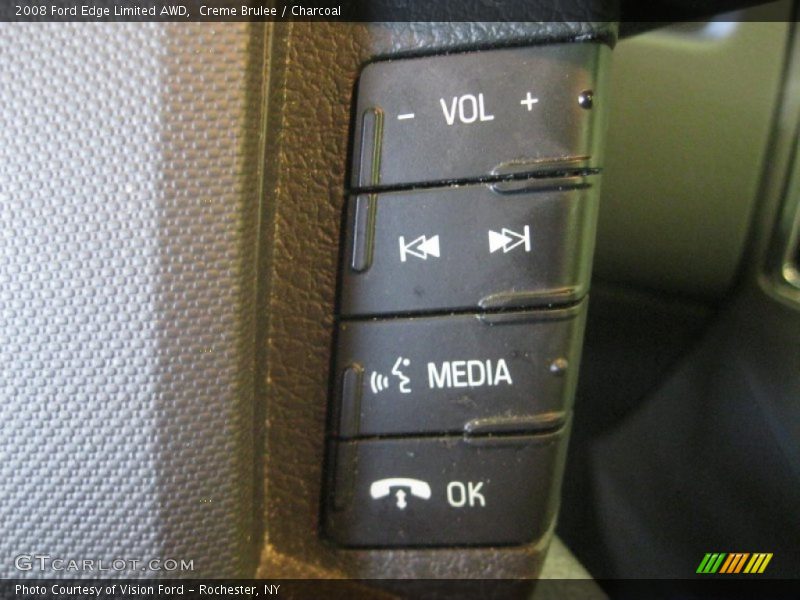 Creme Brulee / Charcoal 2008 Ford Edge Limited AWD