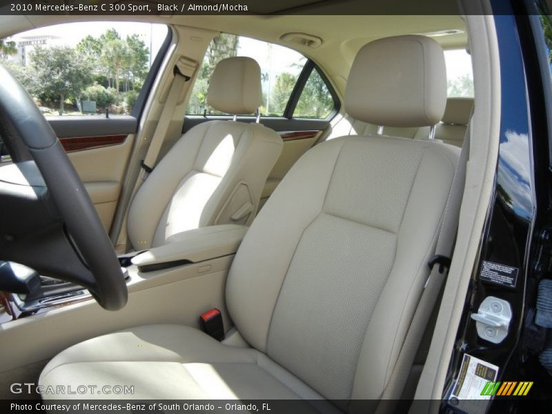 Black / Almond/Mocha 2010 Mercedes-Benz C 300 Sport