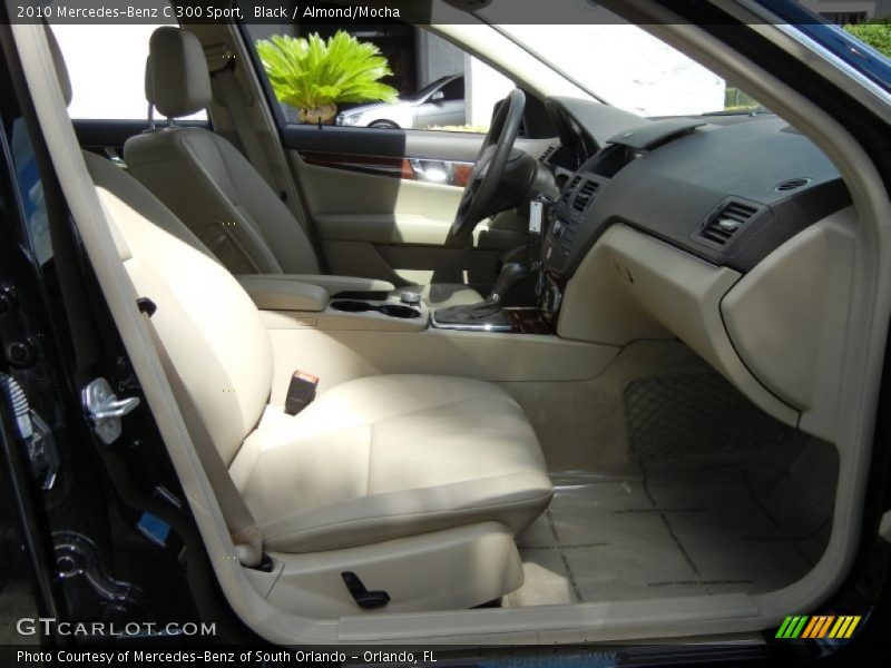Black / Almond/Mocha 2010 Mercedes-Benz C 300 Sport