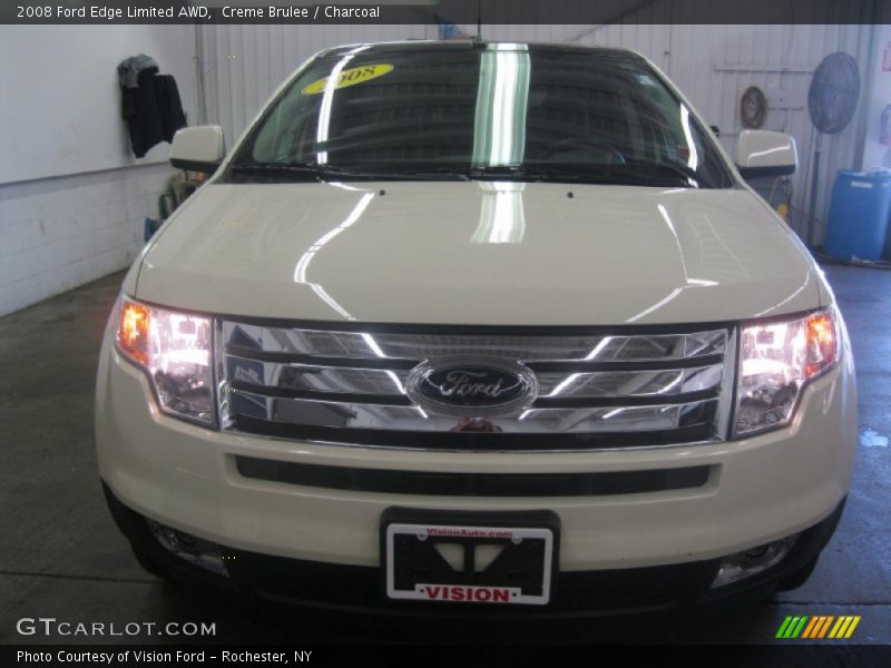 Creme Brulee / Charcoal 2008 Ford Edge Limited AWD