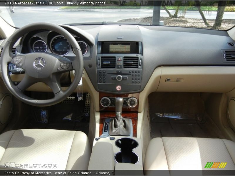 Black / Almond/Mocha 2010 Mercedes-Benz C 300 Sport