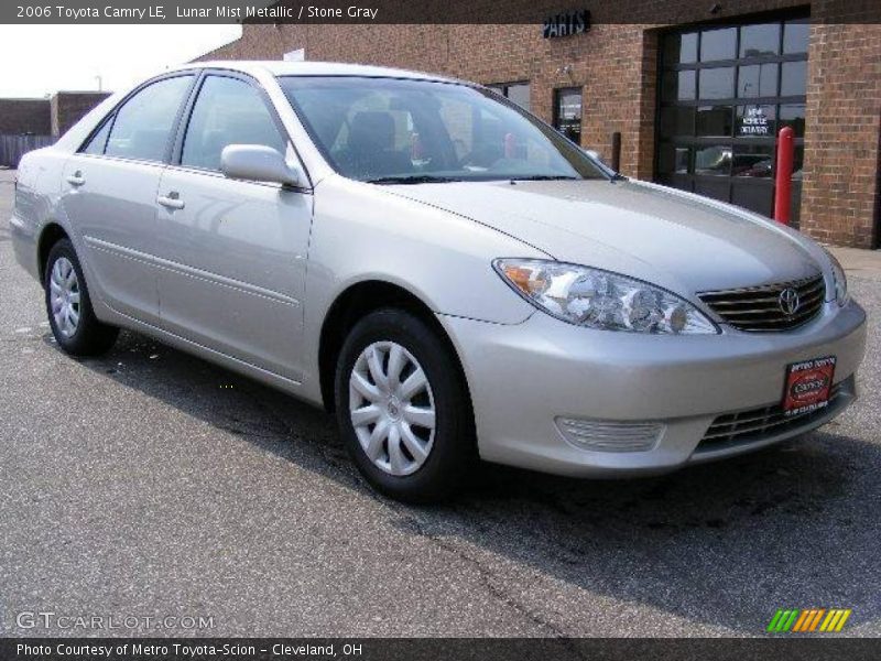Lunar Mist Metallic / Stone Gray 2006 Toyota Camry LE
