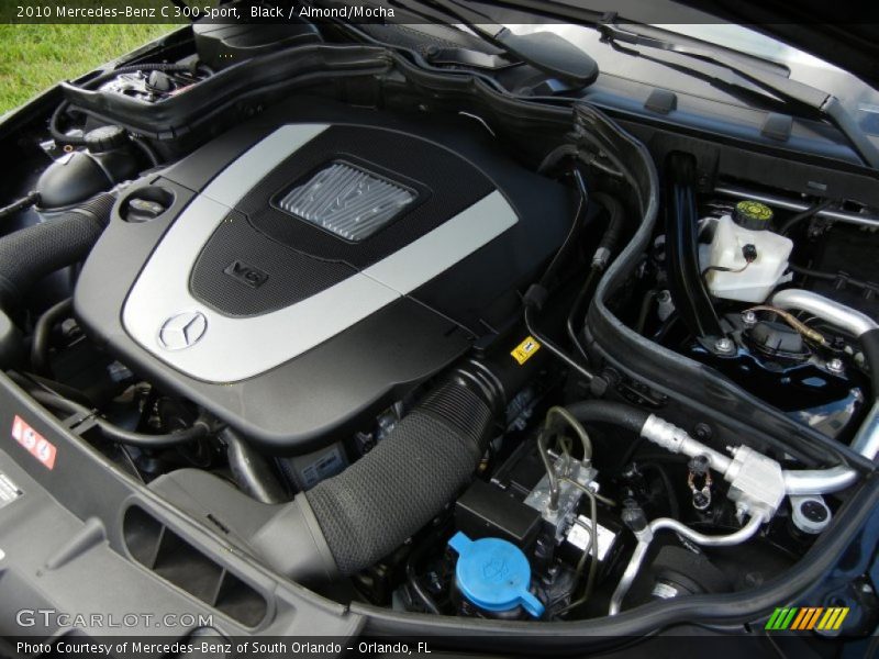 Black / Almond/Mocha 2010 Mercedes-Benz C 300 Sport