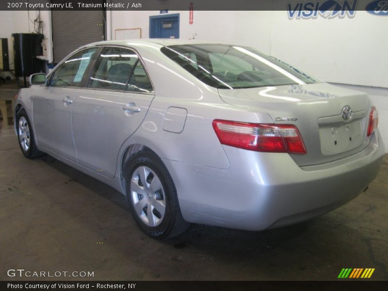 Titanium Metallic / Ash 2007 Toyota Camry LE