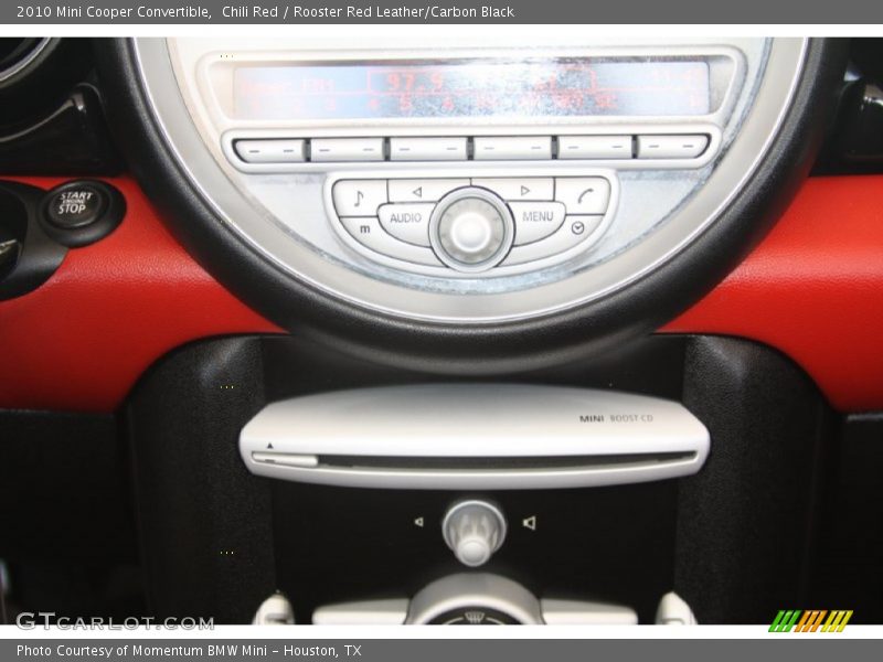 Chili Red / Rooster Red Leather/Carbon Black 2010 Mini Cooper Convertible