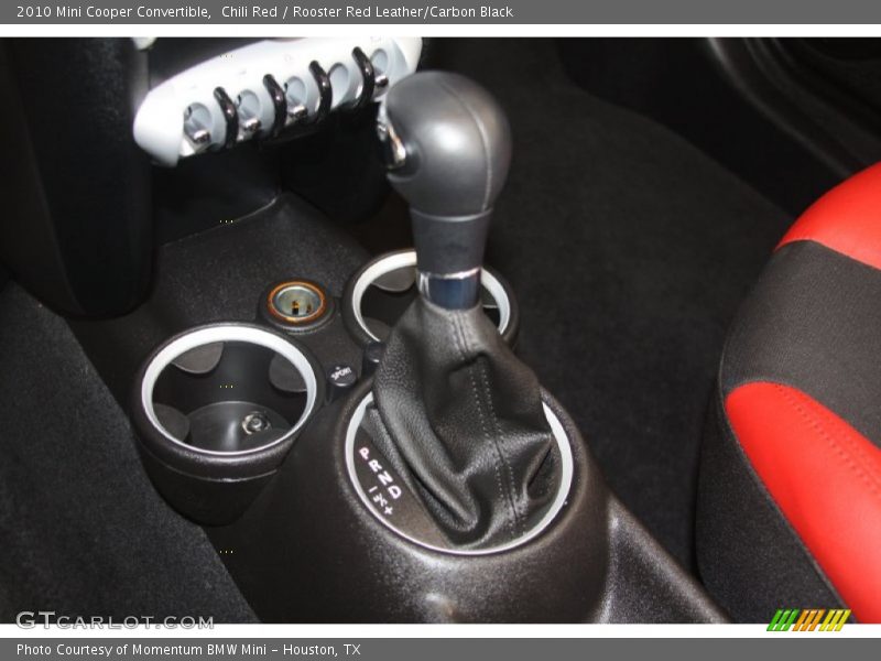 Chili Red / Rooster Red Leather/Carbon Black 2010 Mini Cooper Convertible