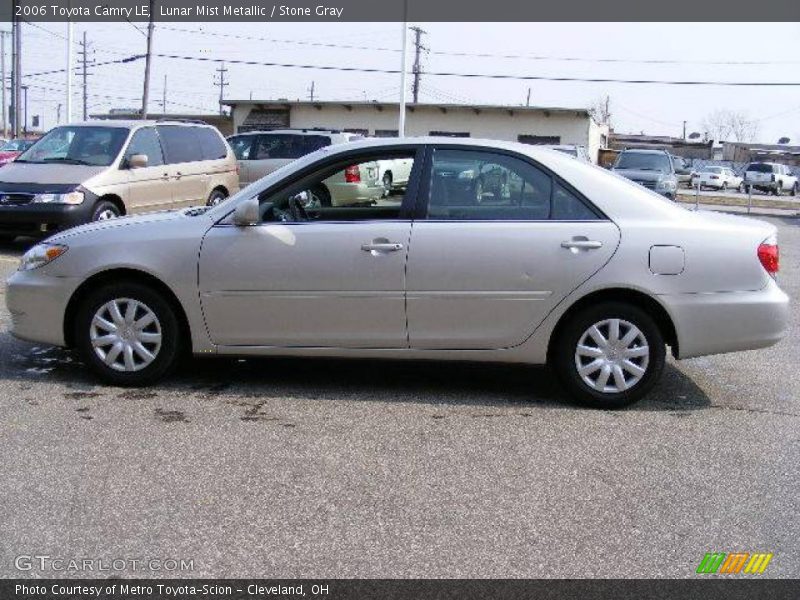 Lunar Mist Metallic / Stone Gray 2006 Toyota Camry LE