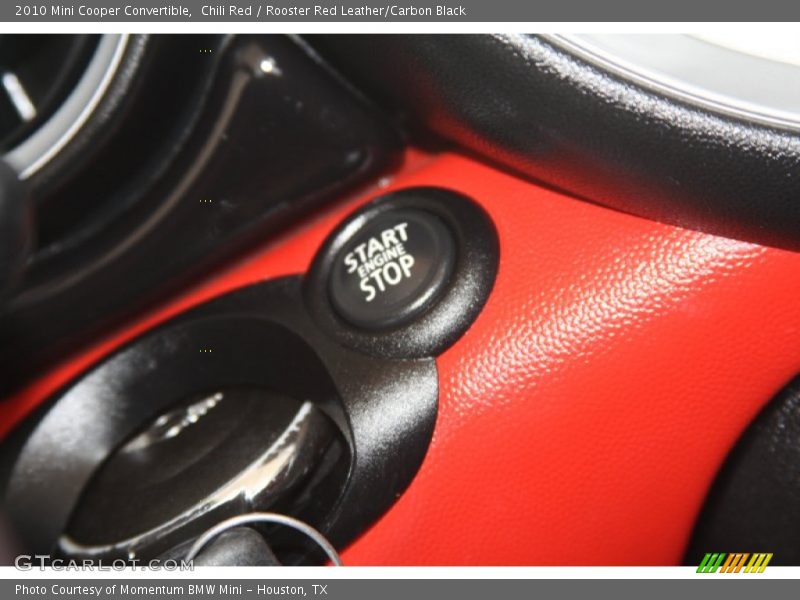 Chili Red / Rooster Red Leather/Carbon Black 2010 Mini Cooper Convertible
