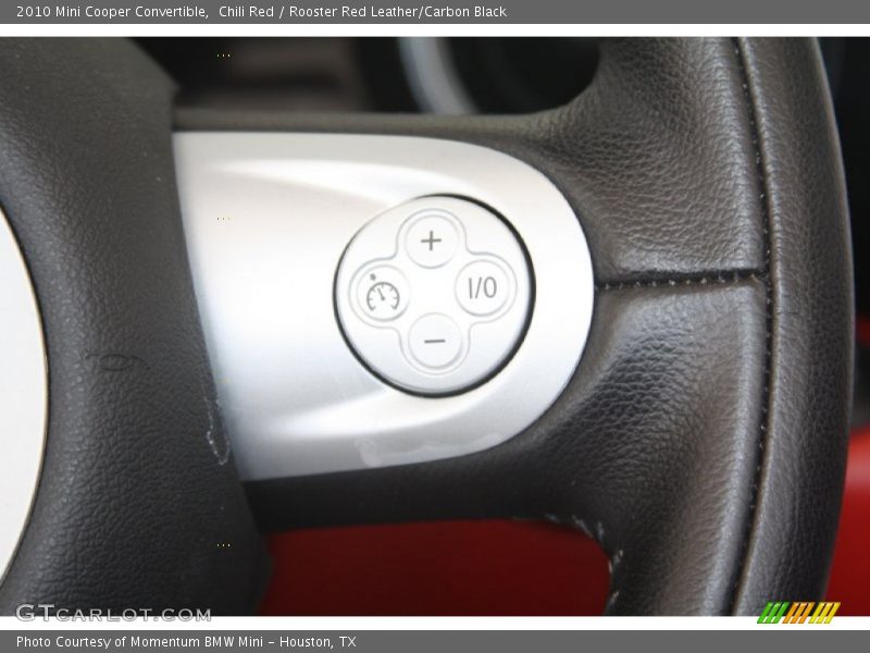 Chili Red / Rooster Red Leather/Carbon Black 2010 Mini Cooper Convertible