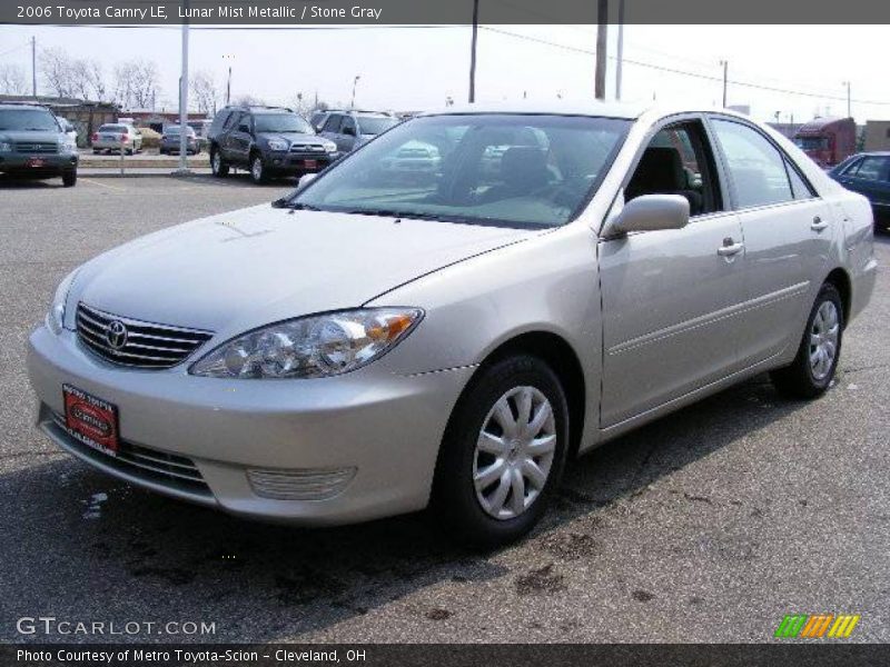 Lunar Mist Metallic / Stone Gray 2006 Toyota Camry LE