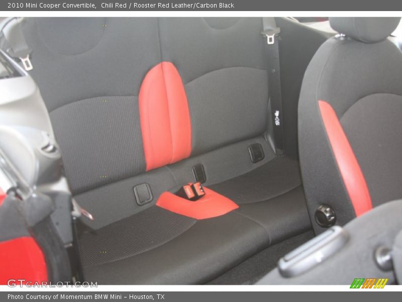 Chili Red / Rooster Red Leather/Carbon Black 2010 Mini Cooper Convertible
