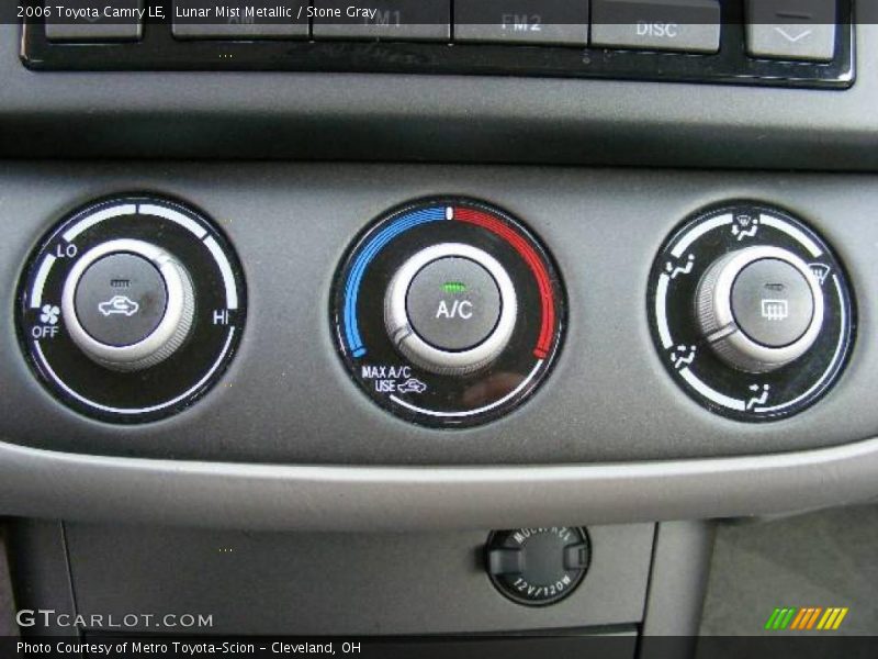Lunar Mist Metallic / Stone Gray 2006 Toyota Camry LE