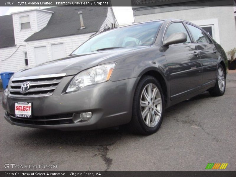 Phantom Gray Pearl / Graphite 2007 Toyota Avalon Limited