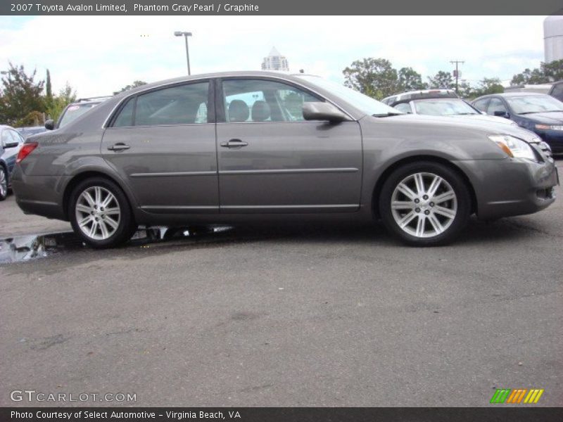 Phantom Gray Pearl / Graphite 2007 Toyota Avalon Limited