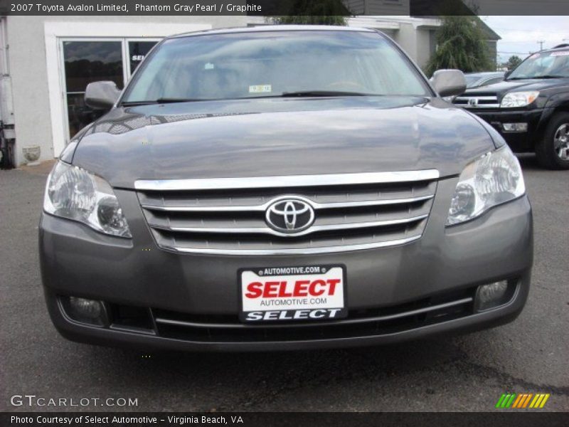 Phantom Gray Pearl / Graphite 2007 Toyota Avalon Limited