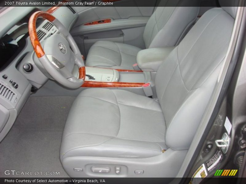 Phantom Gray Pearl / Graphite 2007 Toyota Avalon Limited