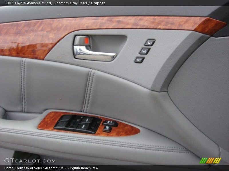 Phantom Gray Pearl / Graphite 2007 Toyota Avalon Limited