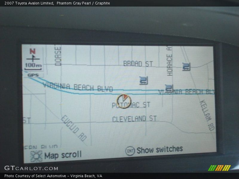 Phantom Gray Pearl / Graphite 2007 Toyota Avalon Limited