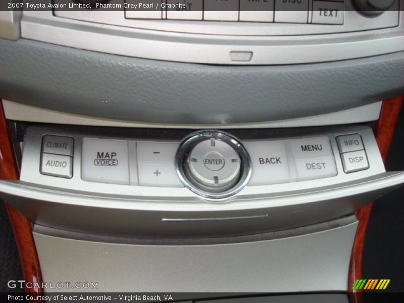Phantom Gray Pearl / Graphite 2007 Toyota Avalon Limited