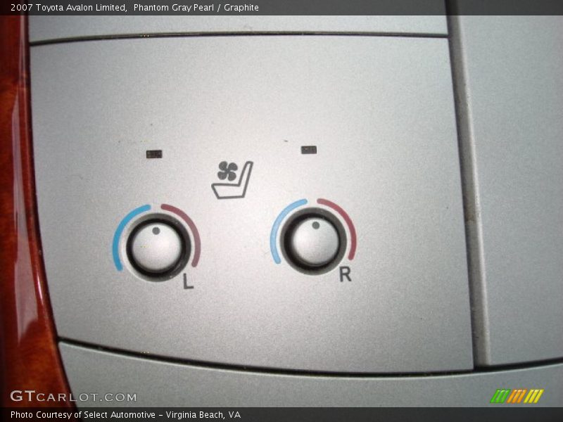 Phantom Gray Pearl / Graphite 2007 Toyota Avalon Limited