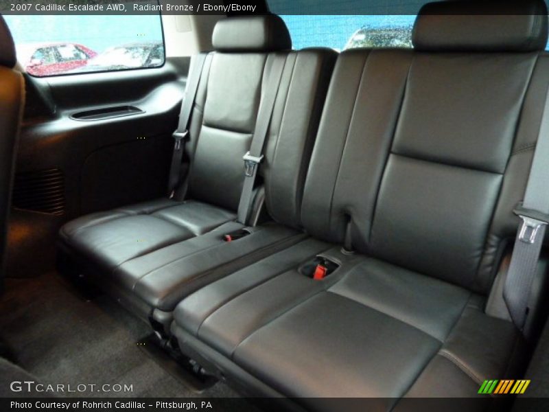 Radiant Bronze / Ebony/Ebony 2007 Cadillac Escalade AWD