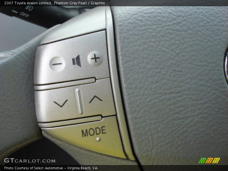 Phantom Gray Pearl / Graphite 2007 Toyota Avalon Limited