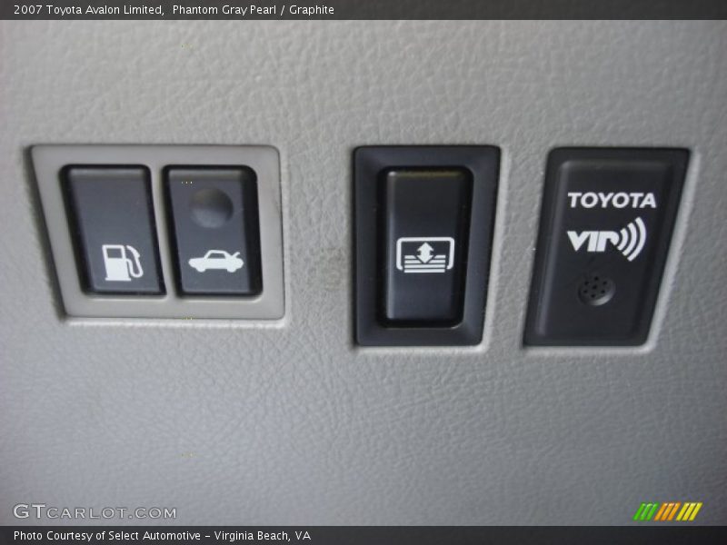 Phantom Gray Pearl / Graphite 2007 Toyota Avalon Limited
