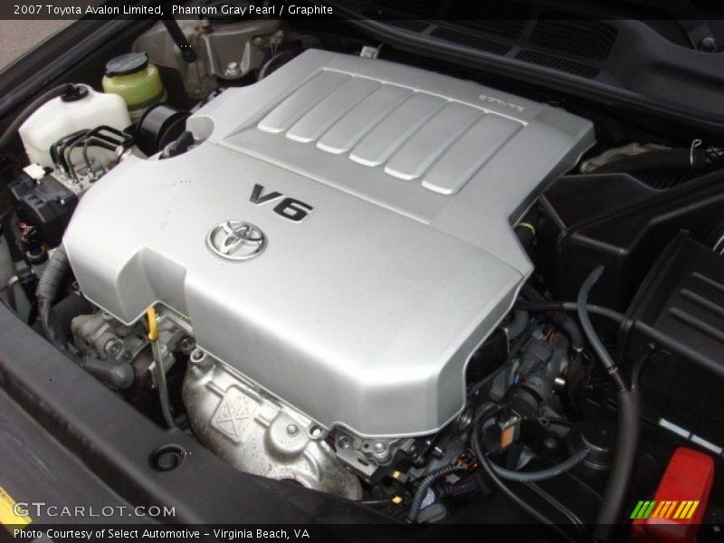 Phantom Gray Pearl / Graphite 2007 Toyota Avalon Limited