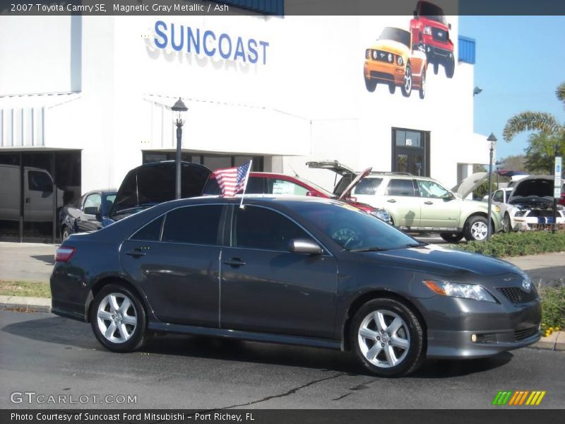 Magnetic Gray Metallic / Ash 2007 Toyota Camry SE