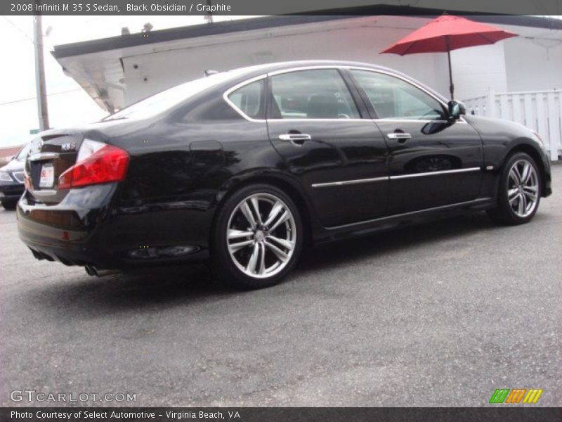 Black Obsidian / Graphite 2008 Infiniti M 35 S Sedan