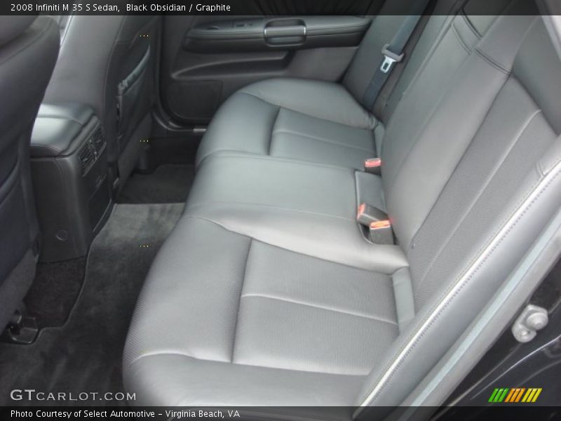  2008 M 35 S Sedan Graphite Interior