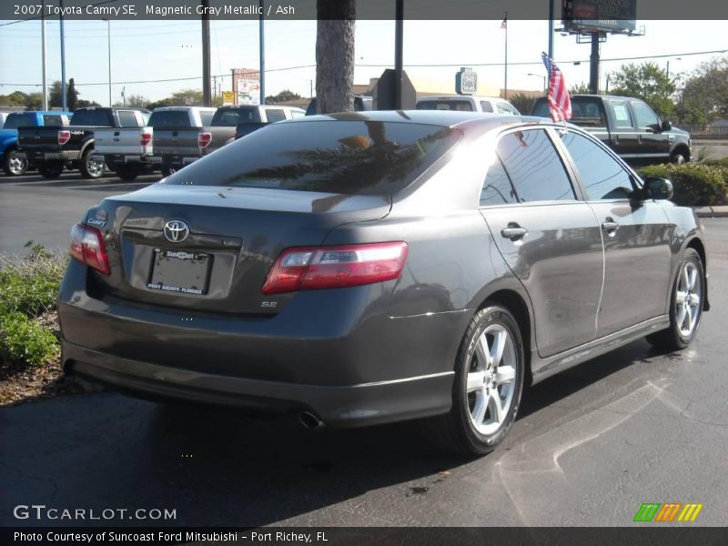 Magnetic Gray Metallic / Ash 2007 Toyota Camry SE