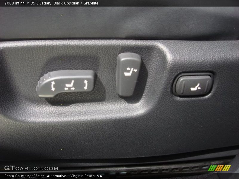 Black Obsidian / Graphite 2008 Infiniti M 35 S Sedan