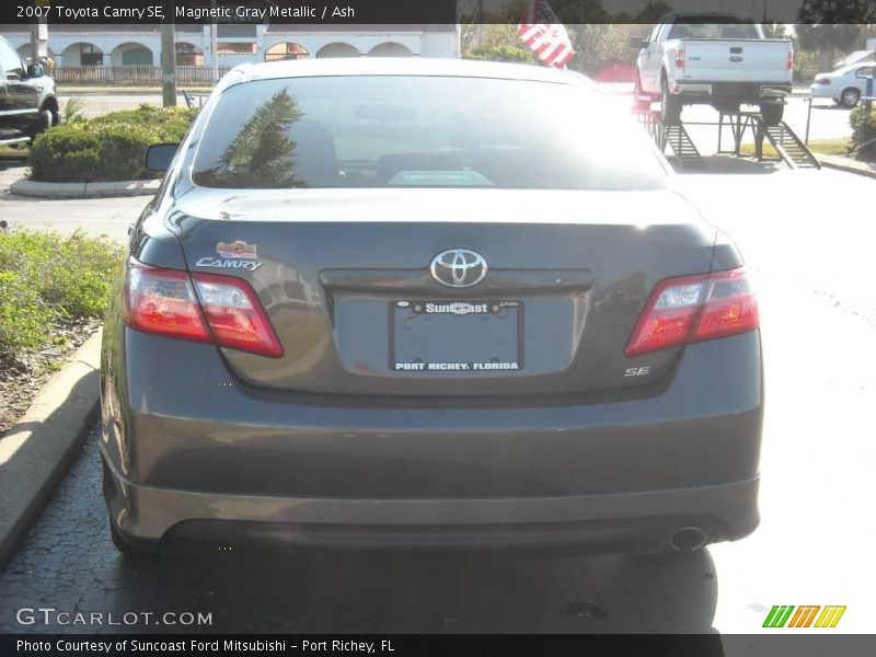 Magnetic Gray Metallic / Ash 2007 Toyota Camry SE