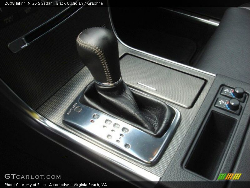  2008 M 35 S Sedan 5 Speed Automatic Shifter