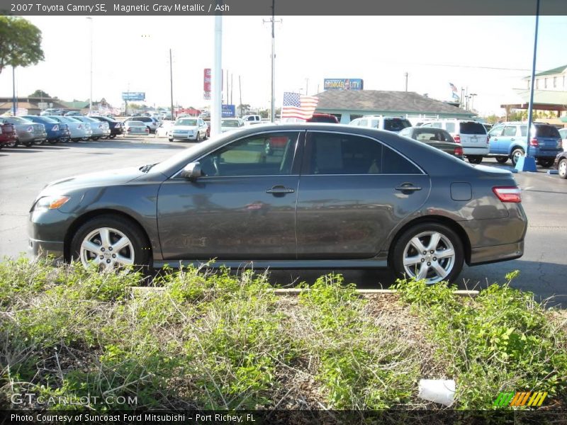 Magnetic Gray Metallic / Ash 2007 Toyota Camry SE