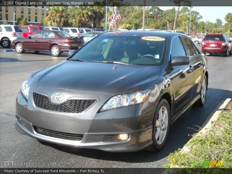 Magnetic Gray Metallic / Ash 2007 Toyota Camry SE