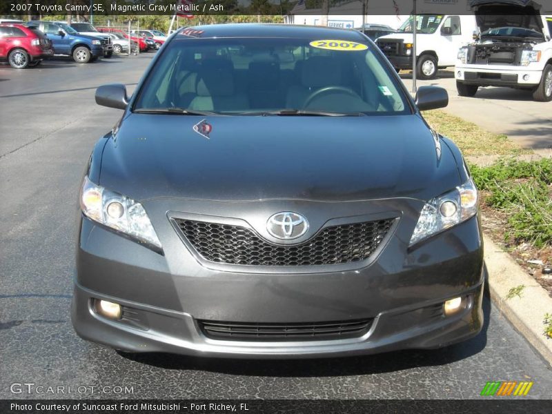 Magnetic Gray Metallic / Ash 2007 Toyota Camry SE