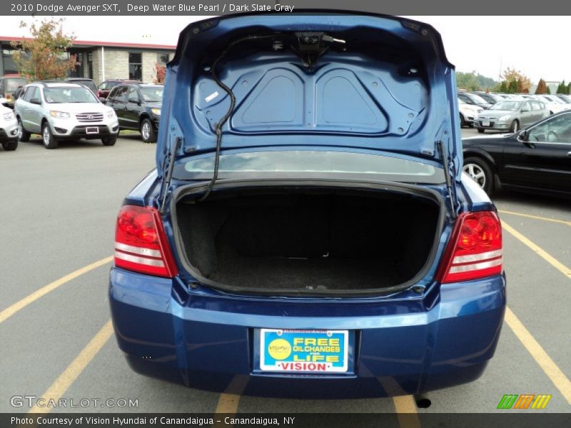 Deep Water Blue Pearl / Dark Slate Gray 2010 Dodge Avenger SXT
