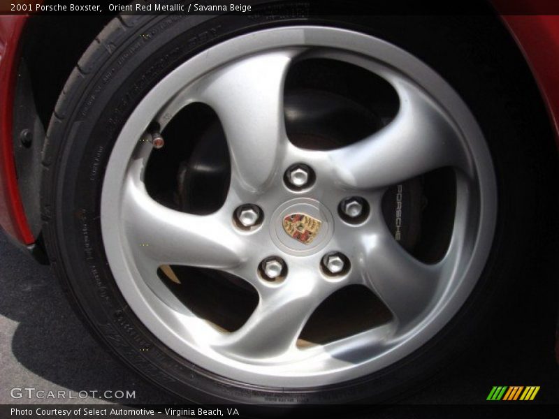Orient Red Metallic / Savanna Beige 2001 Porsche Boxster