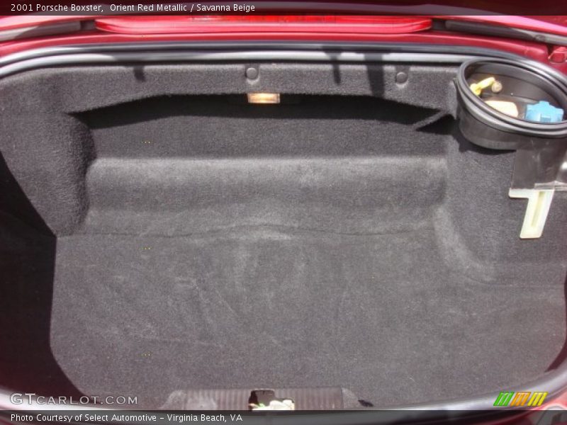 Orient Red Metallic / Savanna Beige 2001 Porsche Boxster