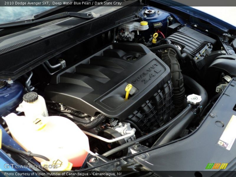 Deep Water Blue Pearl / Dark Slate Gray 2010 Dodge Avenger SXT