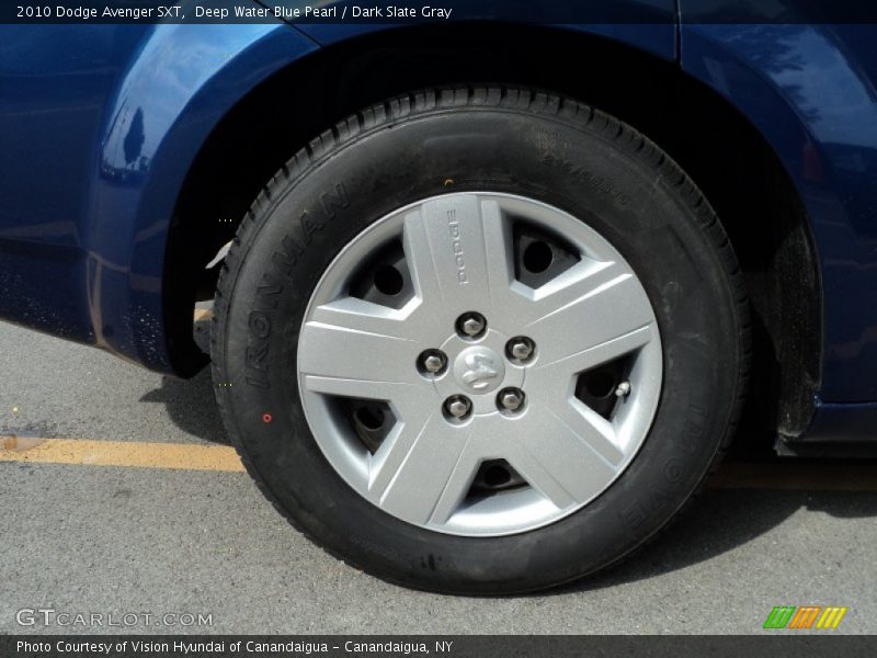 Deep Water Blue Pearl / Dark Slate Gray 2010 Dodge Avenger SXT